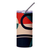 Abstract Art Design Multicolor Tumbler Drinkware product type